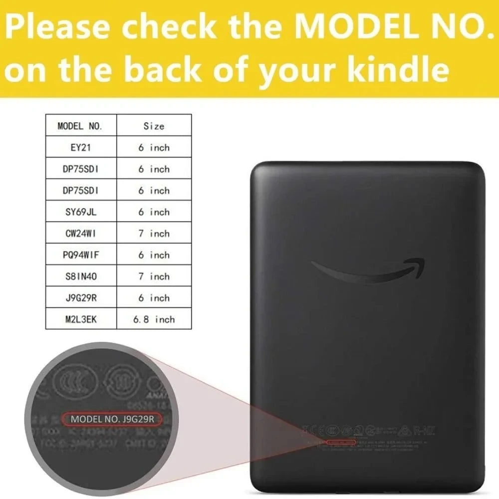 11th Generation 6-7inch e-Reader Sleeve Waterproof Shockproof Tablet Storage Bag Portable Anti Scratch for Kindle/Boox/Kobo
