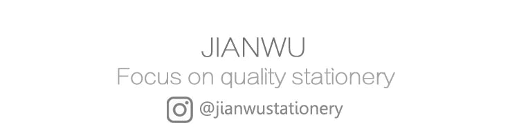 JIANWU A5 Literary Embroidered Fabric Button Loose-leaf Notebook Flower Butterfly Cover Creative DIY Student Supplies Stationery