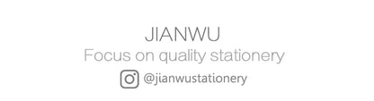 JIANWU A5 Literary Embroidered Fabric Button Loose-leaf Notebook Flower Butterfly Cover Creative DIY Student Supplies Stationery