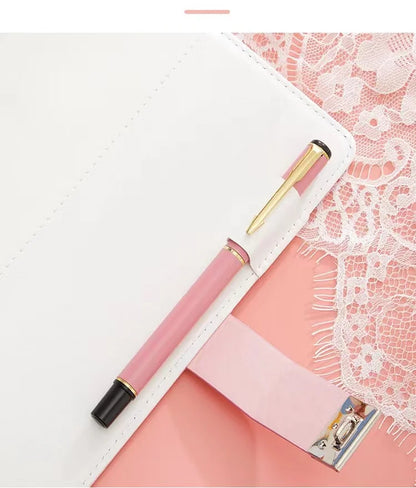 Retro Password Notebook Butterfly modeling with Lock line Diary Journal PU Notepad Planner School Stationery Supplies