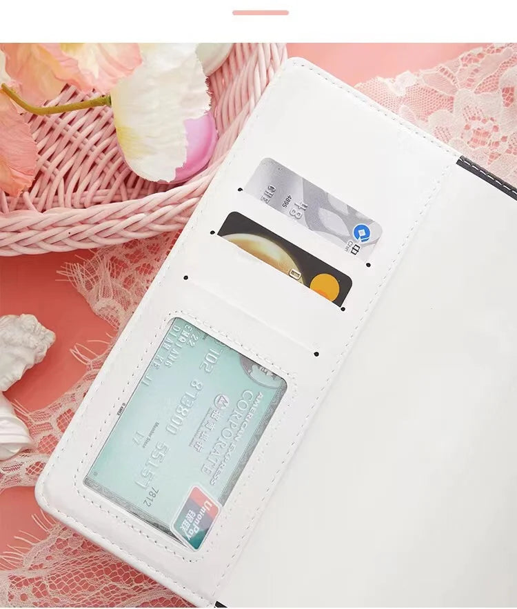 Retro Password Notebook Butterfly modeling with Lock line Diary Journal PU Notepad Planner School Stationery Supplies