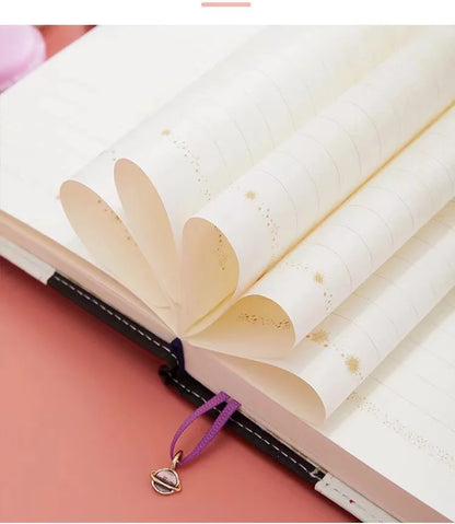 Retro Password Notebook Butterfly modeling with Lock line Diary Journal PU Notepad Planner School Stationery Supplies