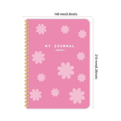 A5 Planner Journal with Daily List Habit Tracker
