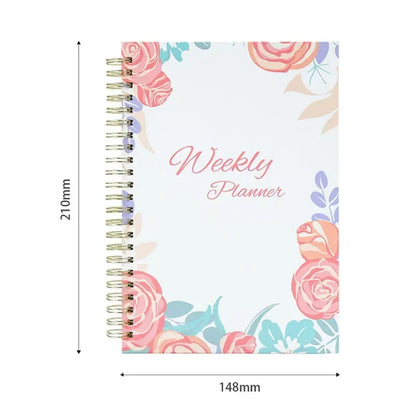 Daily Planner Notebook - Undated To Do List Task with Priorities,Mood Tracker,Notes,Suitable for Office, Home and School