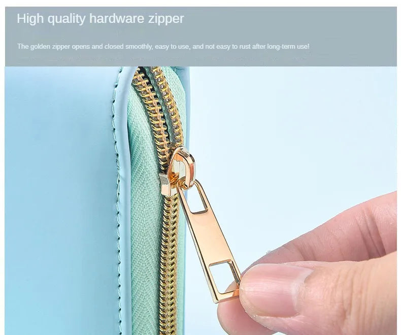 A5 Portable Zipper Notebook Cash Budget Envelope Wallet Envelopes Binder Note for Budgeting and Saving Money Only Cover