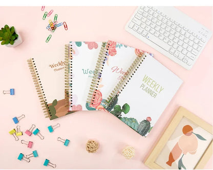 Daily Planner Notebook - Undated To Do List Task with Priorities,Mood Tracker,Notes,Suitable for Office, Home and School