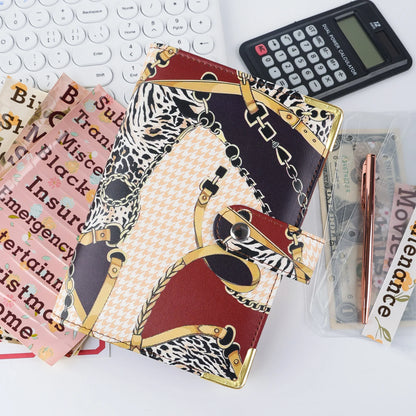 A6 Butterfly Macaroon Colorful PU Leather DIY Binder Notebook Cover Diary Agenda Planner Paper Cover School Stationery