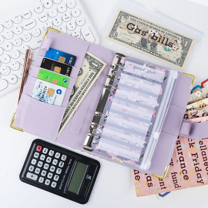 A6 Butterfly Macaroon Colorful PU Leather DIY Binder Notebook Cover Diary Agenda Planner Paper Cover School Stationery