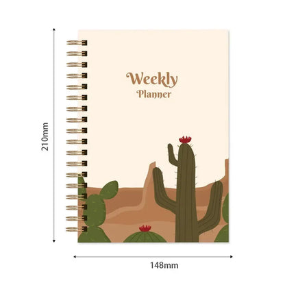 Daily Planner Notebook - Undated To Do List Task with Priorities,Mood Tracker,Notes,Suitable for Office, Home and School