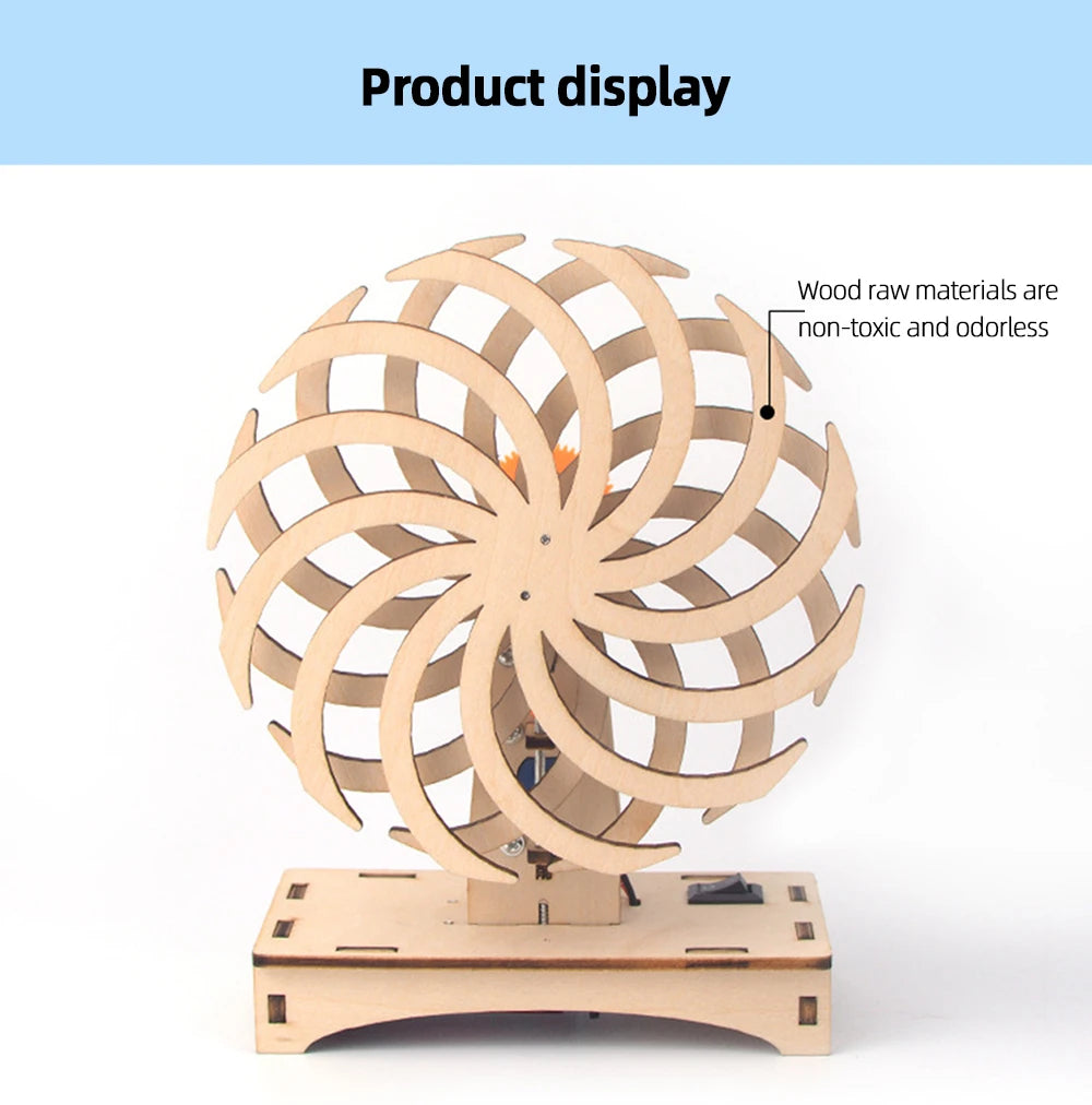 DIY Handmade Magic Window DIY Science Experiment Kit & Education Model Toy Physics Science Toys For Children Gift Toy Project
