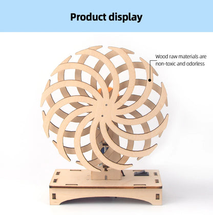 DIY Handmade Magic Window DIY Science Experiment Kit & Education Model Toy Physics Science Toys For Children Gift Toy Project
