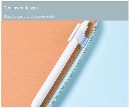 A5 Portable Zipper Notebook Cash Budget Envelope Wallet Envelopes Binder Note for Budgeting and Saving Money Only Cover
