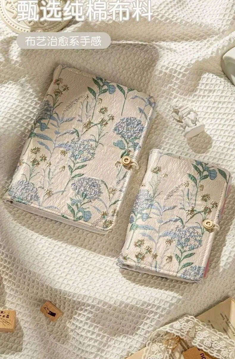 A6/A5 Book Retro Art High Value Exquisite Handheld Tent Small Personalized Creative Handheld Tent Gifts Flower pattern