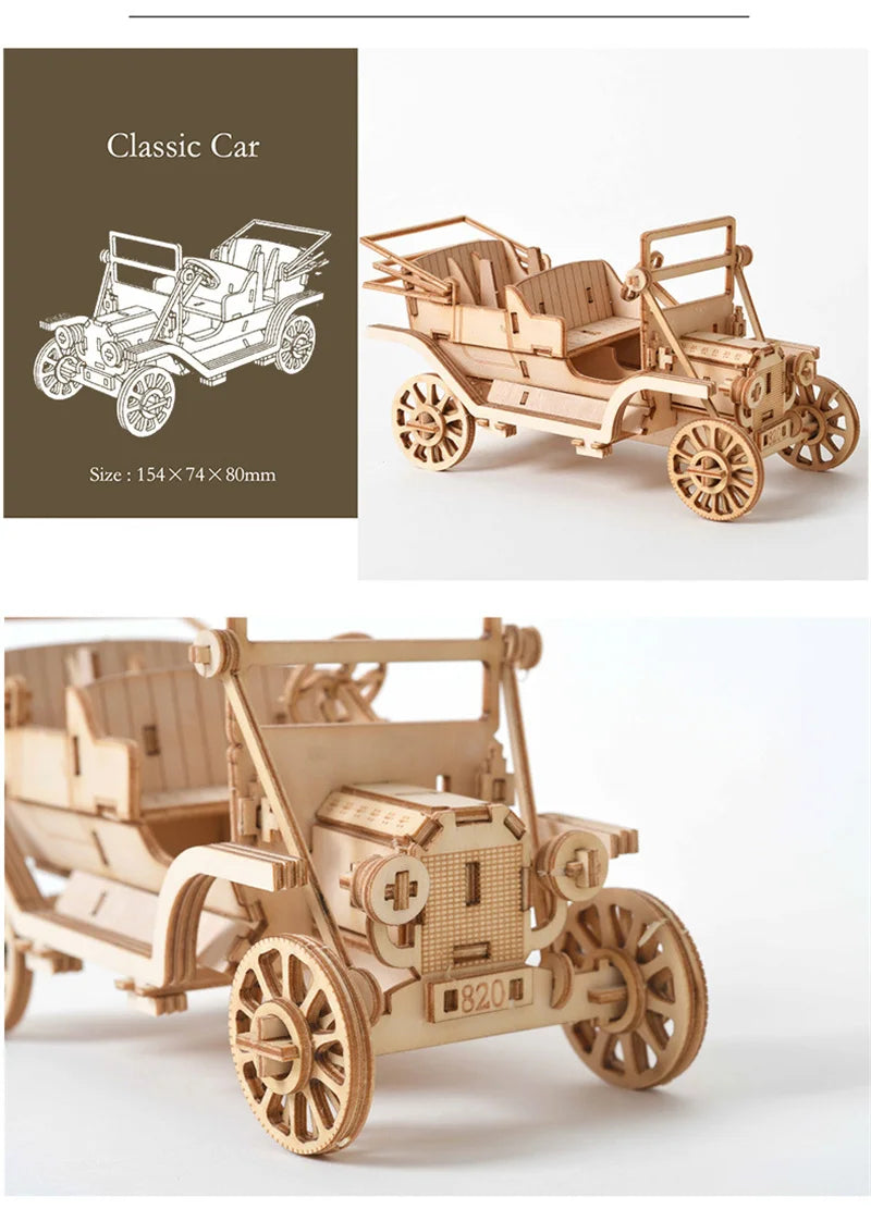 DIY Wooden Puzzle Model Animal Montessori Toys for Children Crafts Dachshund Skeleton Assembly Gifts Set for Kids Adults Teens