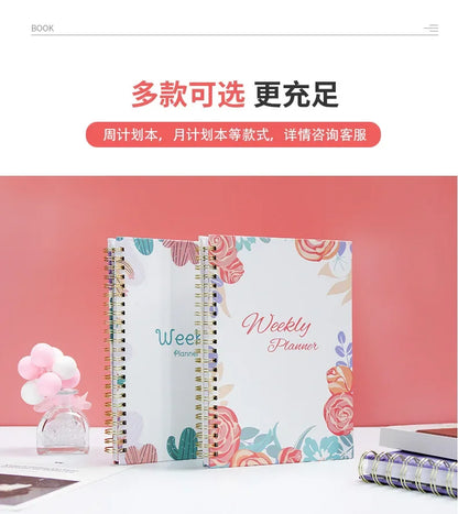 Daily Planner Notebook - Undated To Do List Task with Priorities,Mood Tracker,Notes,Suitable for Office, Home and School