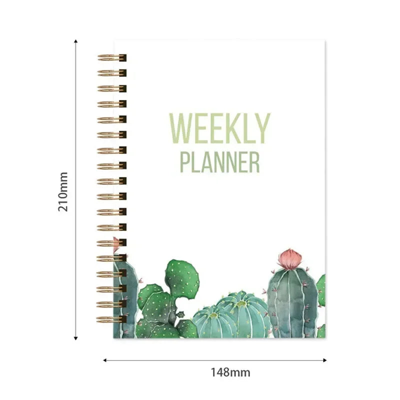 Daily Planner Notebook - Undated To Do List Task with Priorities,Mood Tracker,Notes,Suitable for Office, Home and School