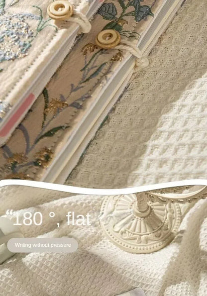 A6/A5 Book Retro Art High Value Exquisite Handheld Tent Small Personalized Creative Handheld Tent Gifts Flower pattern