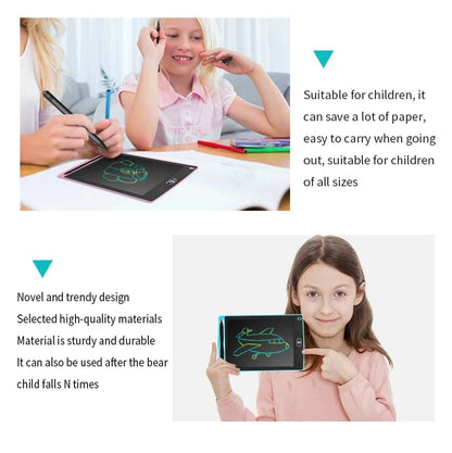 8.5/12 inch LCD Writing Tablet Drawing Board Montessori Educational Drawing Toys For Kids Students Magic Blackboard Toy Gift