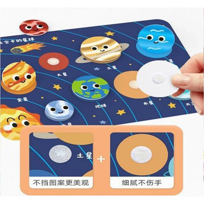 Montessori Baby Busy Book My First Quiet Book Paste Early Learning Education Toy Children Matching Game Toys for Kids 1 2 3 Year