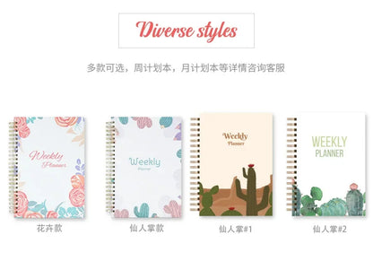 Daily Planner Notebook - Undated To Do List Task with Priorities,Mood Tracker,Notes,Suitable for Office, Home and School