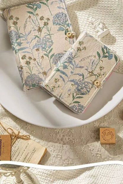A6/A5 Book Retro Art High Value Exquisite Handheld Tent Small Personalized Creative Handheld Tent Gifts Flower pattern