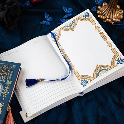 Creative Hand Ledger Gothic Butterfly Notebook Retro Stationery Diary Book Vintage Hardcover Notepad Student