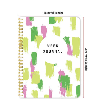 A5 Planner Journal with Daily List Habit Tracker