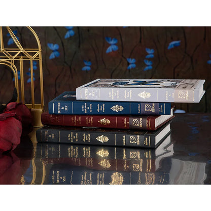 Gothic Butterfly Series Retro Notebook Classic Design Color Page Illustration Hardcover Diary Student Notepad