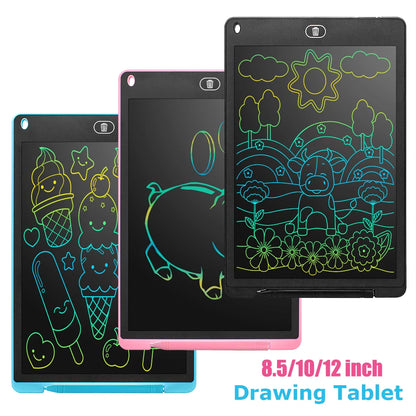 8.5/12 inch LCD Writing Tablet Drawing Board Montessori Educational Drawing Toys For Kids Students Magic Blackboard Toy Gift
