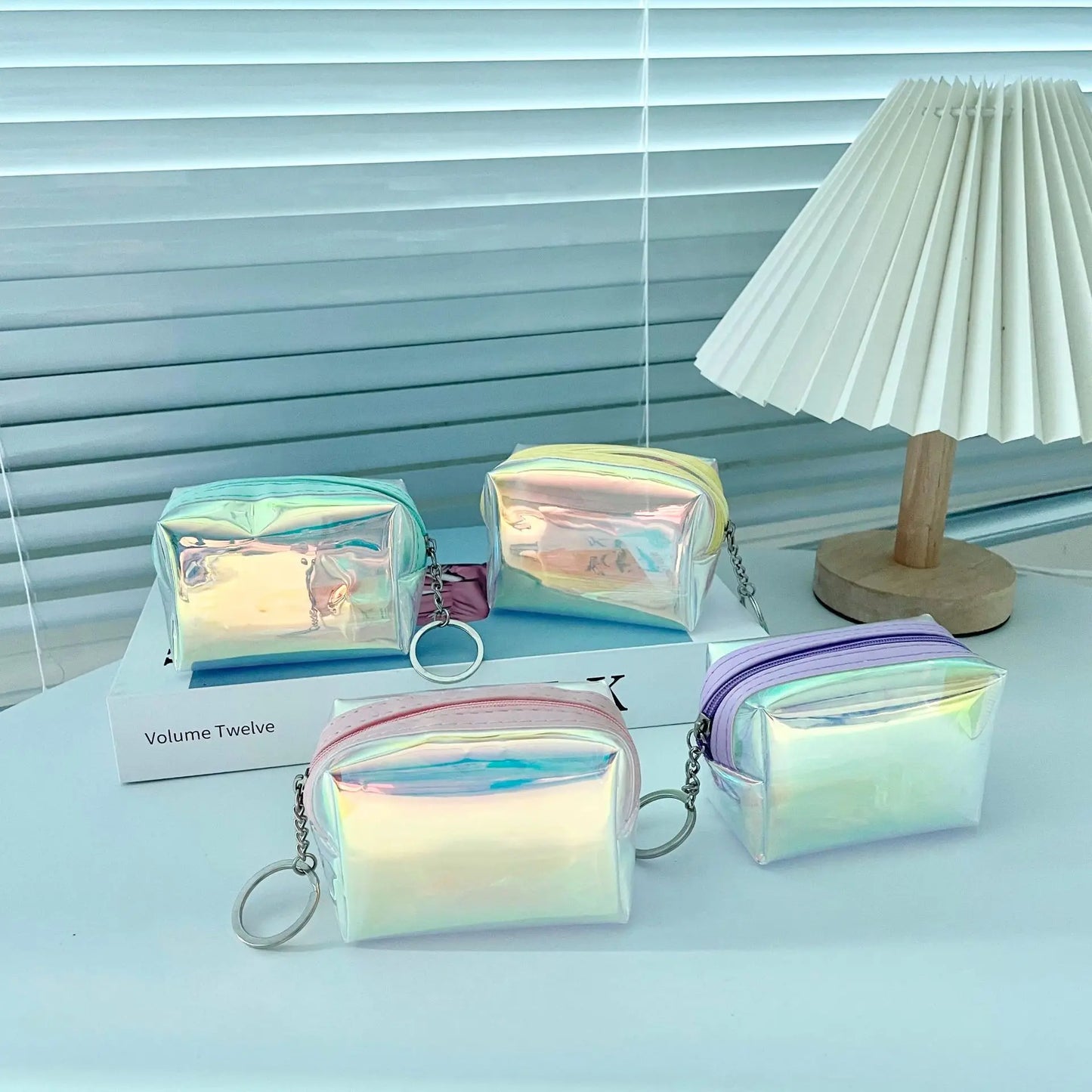Transparent Women Coin Purse Zipper Cute Credit Card Holder Small Wallet Female Girl Lipstick Key Coin Storage Purses Pouch Bags