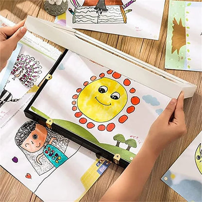Kids Art Frames Magnetic Front Open Changeable Display Home Decor Kids Frametory For Poster Photo Drawing Paintings Pictures NEW
