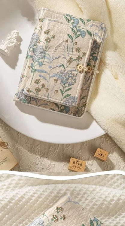 A6/A5 Book Retro Art High Value Exquisite Handheld Tent Small Personalized Creative Handheld Tent Gifts Flower pattern