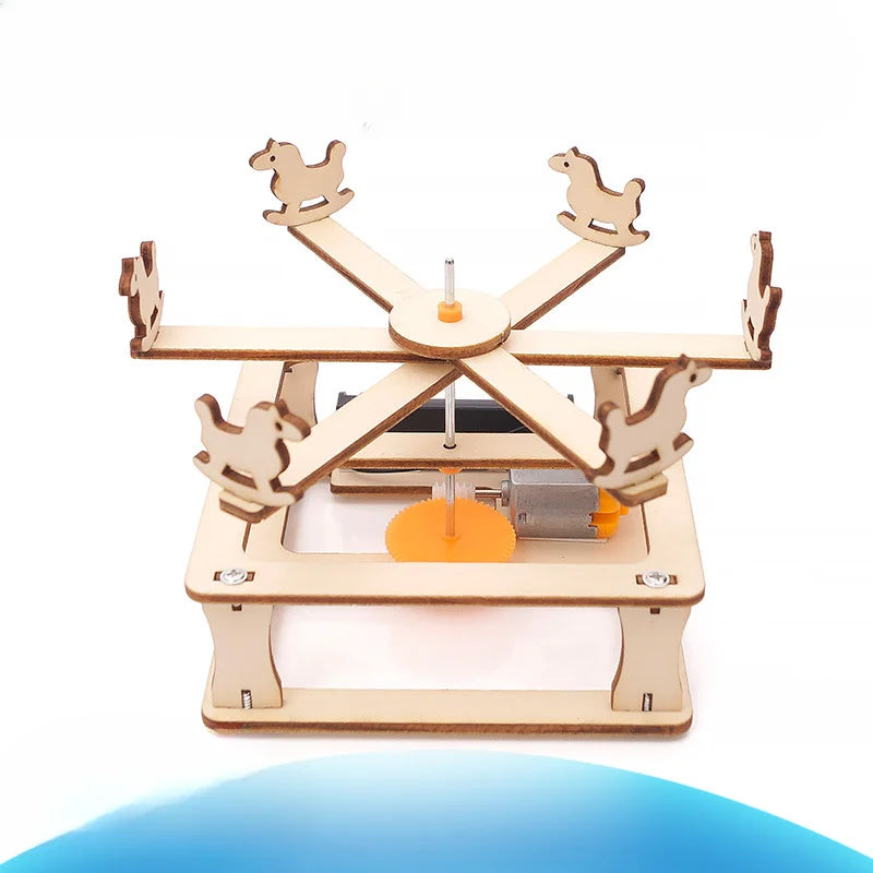 Wood Craft Kit STEM Kits DIY Science Building Projects 3D Wooden Puzzles Assembly Model Set Educational Toys for Boys & Girls