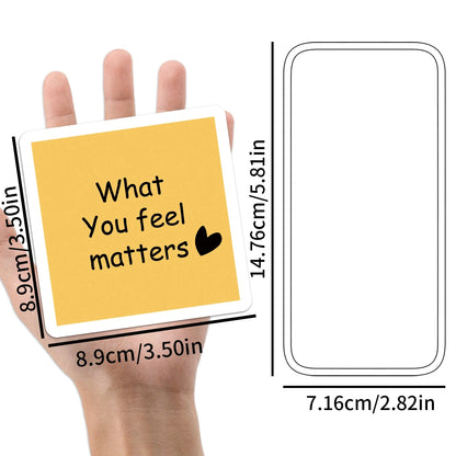 30pcs Motivational Cards with Inspirational Quotes,You Can Do Anything, Affirmation Cards for Him Her Mini Note Cards for Friend