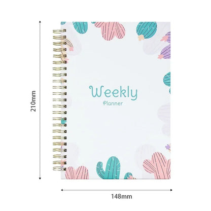Daily Planner Notebook - Undated To Do List Task with Priorities,Mood Tracker,Notes,Suitable for Office, Home and School