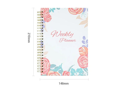 Daily Planner Notebook - Undated To Do List Task with Priorities,Mood Tracker,Notes,Suitable for Office, Home and School